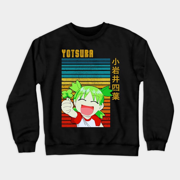 Yotsuba new 3 Crewneck Sweatshirt by RyuZen